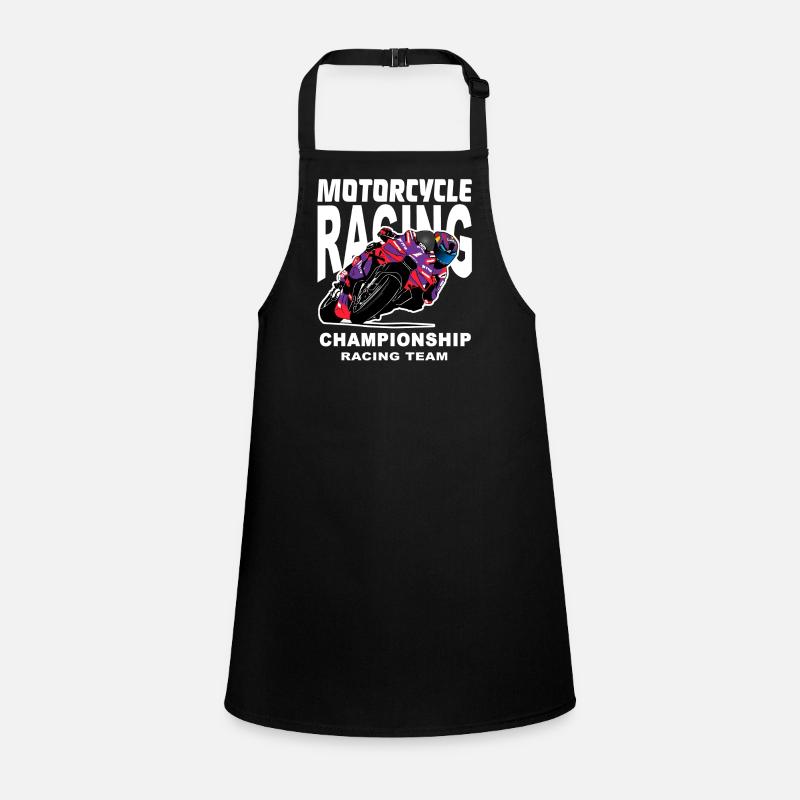 Motorcycle Racing Team Championship Children's Apron