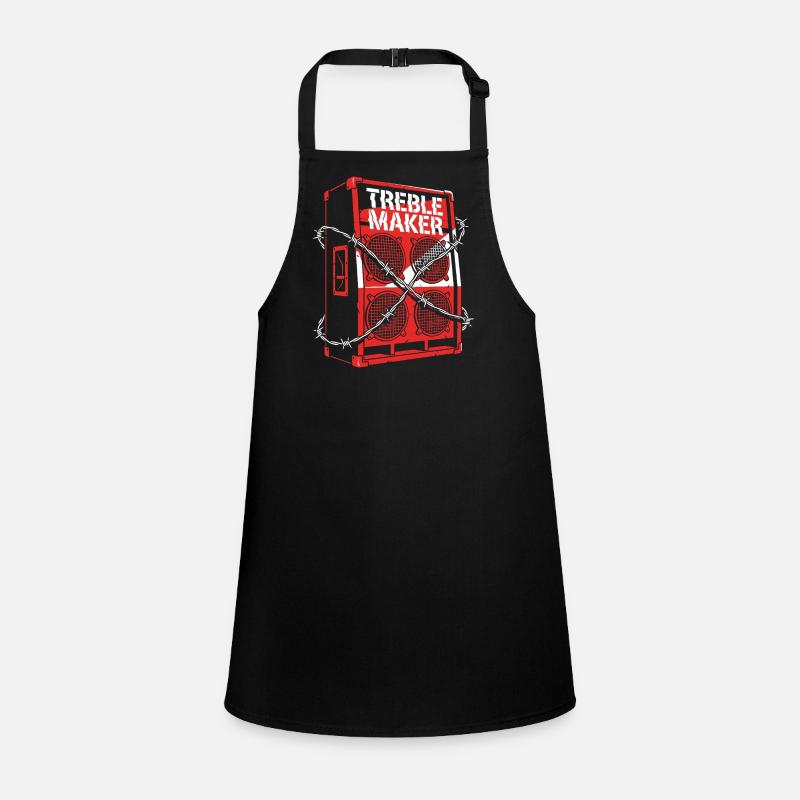 Treble Maker Music Pun Techno Rave Children's Apron
