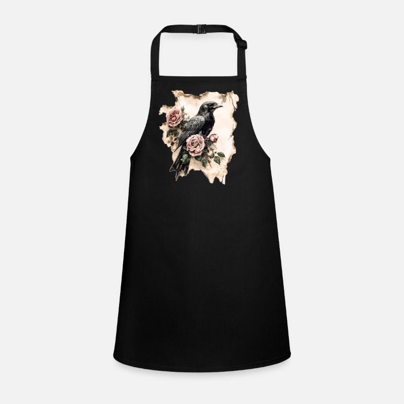 Raven Children's Apron