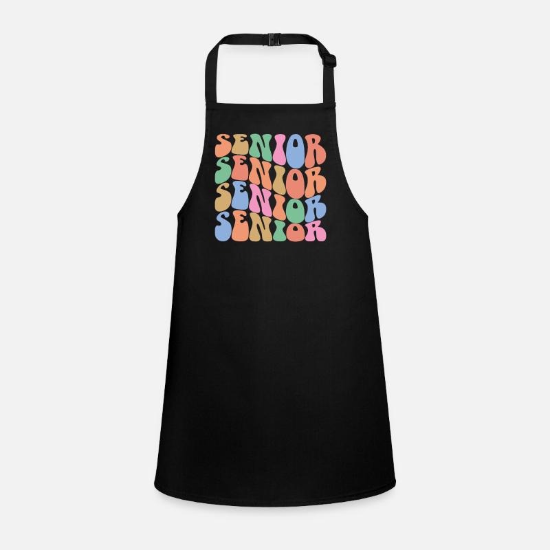Senior - Student Class Retro Graduation Party Gift Children's Apron