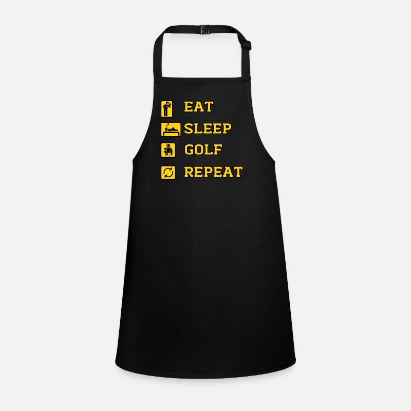 Eat Golf Repeat Children's Apron