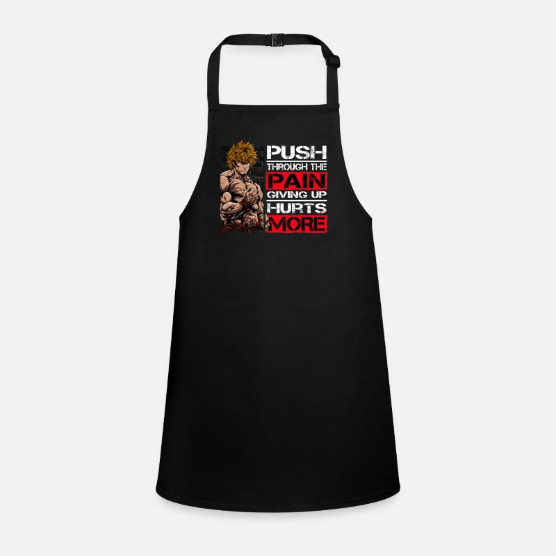 Citations de motivation de combattant - Chemise d’anime Tablier Enfant