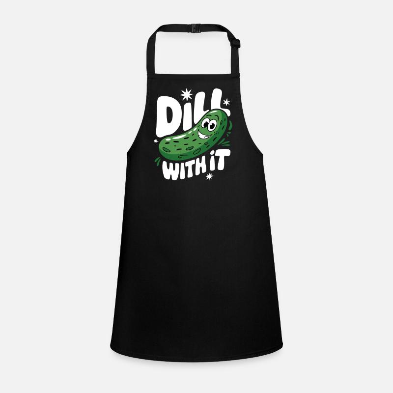 Cucumber Pickle Pickle Food Dill Children's Apron
