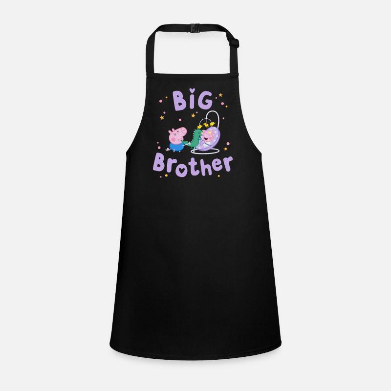 Peppa Pig Design Big Brother Schorsch Mit Evie Schürze für Kinder