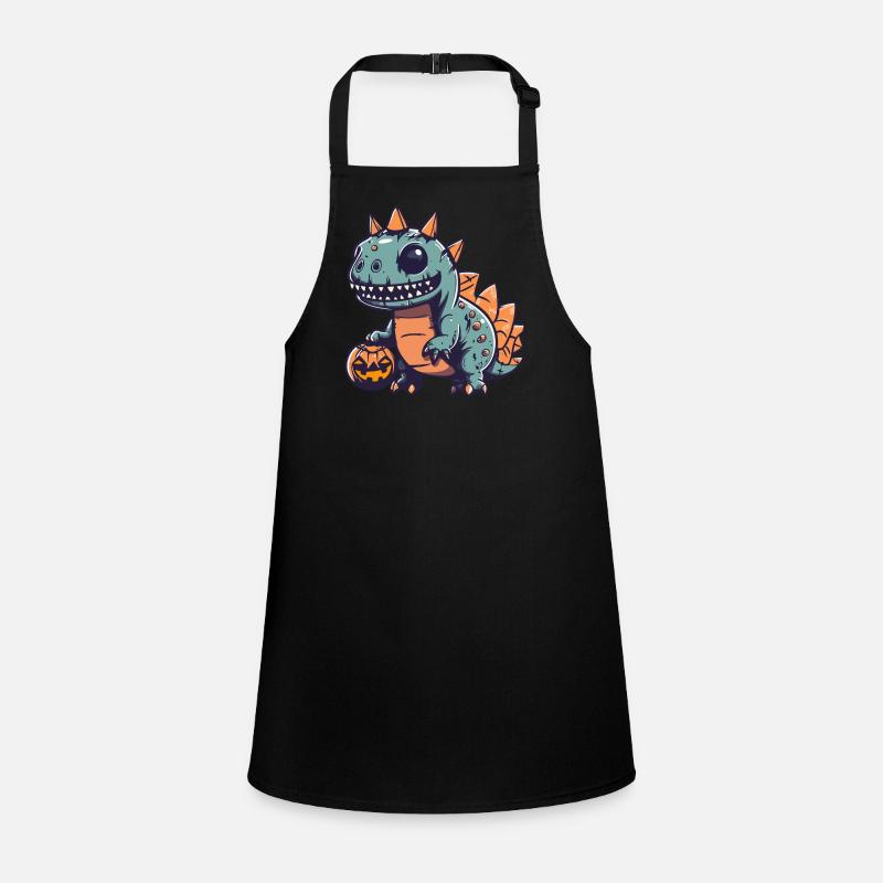 Dinosaure stégosaure Halloween Zombie Tablier Enfant