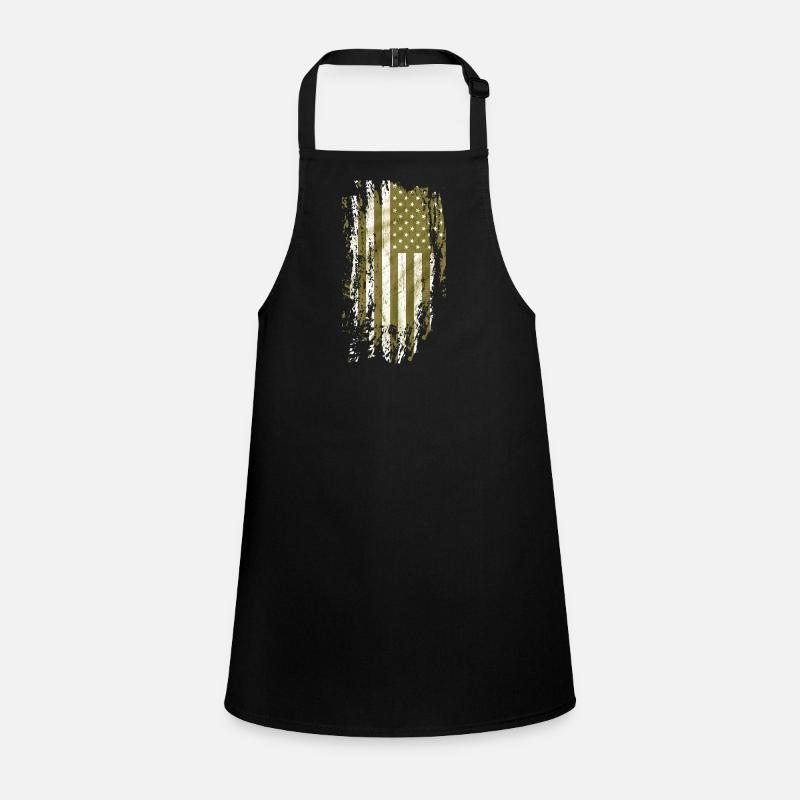 us army grunge style Children's Apron