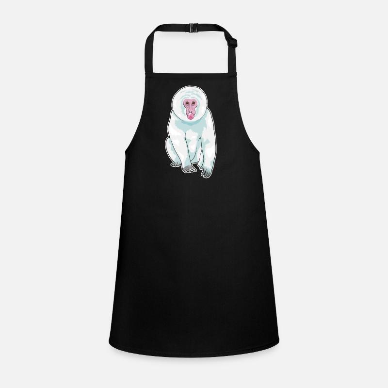 Monkey Chewing Gum Children's Apron