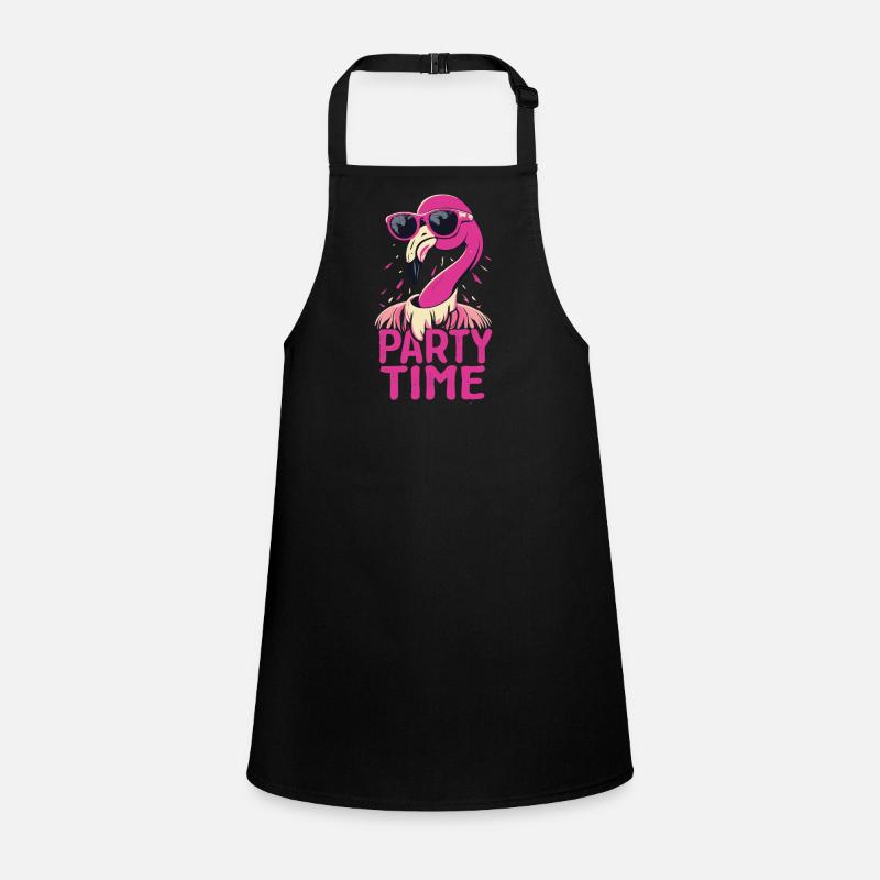 Flamingo Party Time - Fun, Feathers and Celebrations Children's Apron