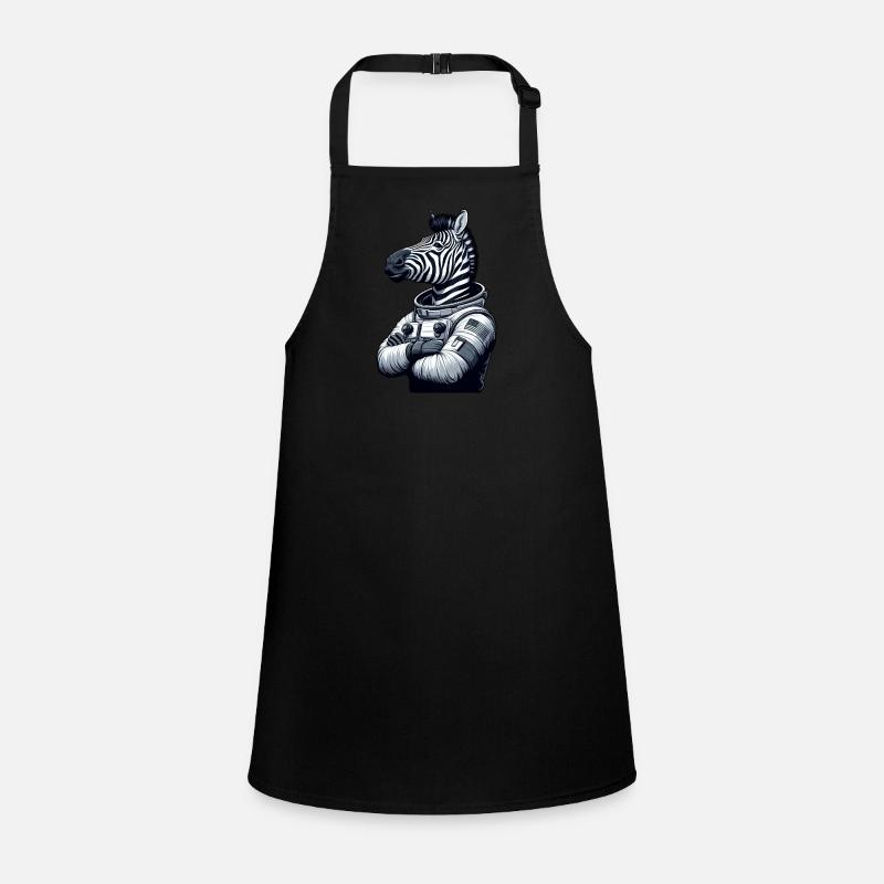 Zebra Astronaut: Space Exploration Children's Apron