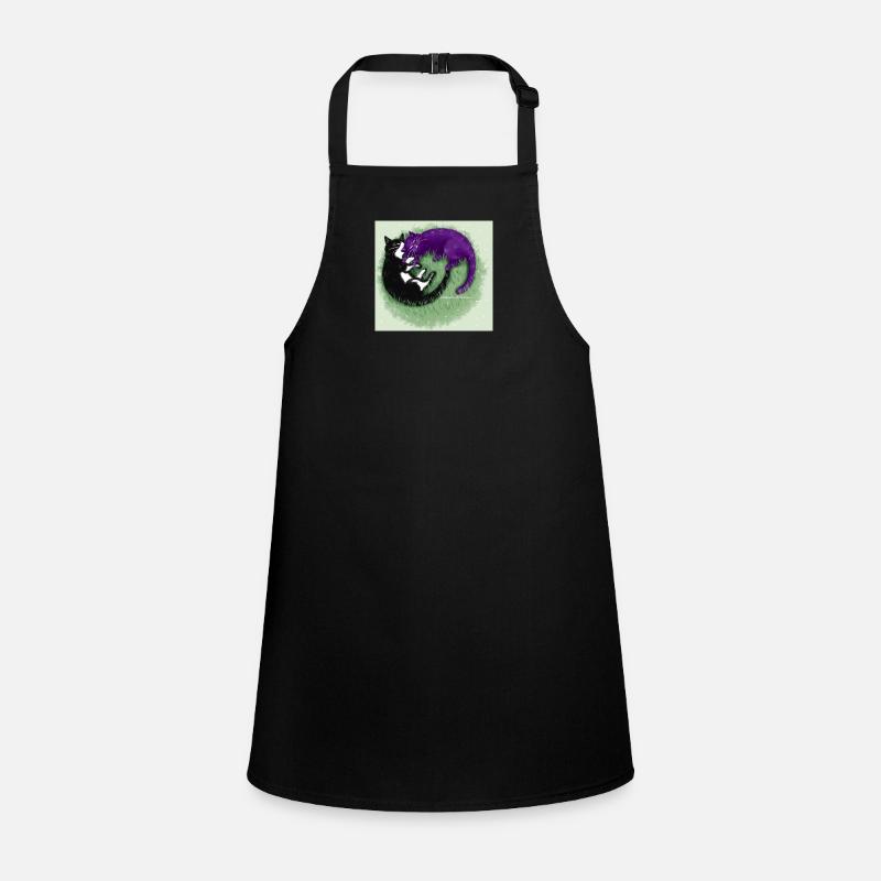 Ying Yang Chats Tablier Enfant