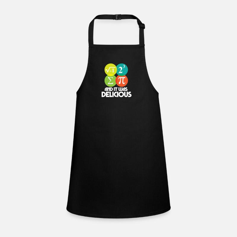 I Ate Some Pie and It Was Delicious Math Pun Pi Children's Apron