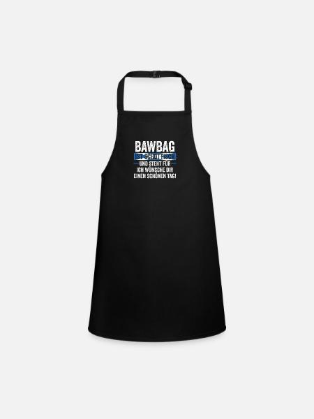 Scots Scottish Scotland - Children's Apron - black - Front