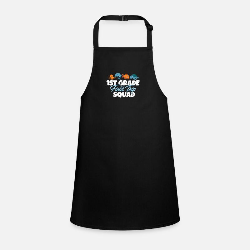 1st Grade Field Trip Squad Ocean Animals Children's Apron