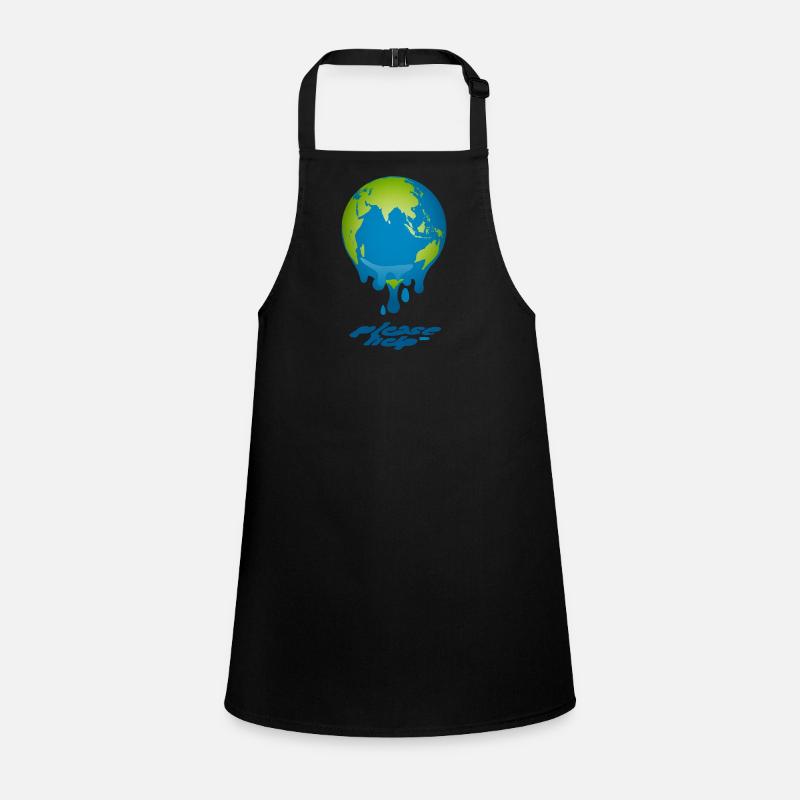 Melting Globe Children's Apron