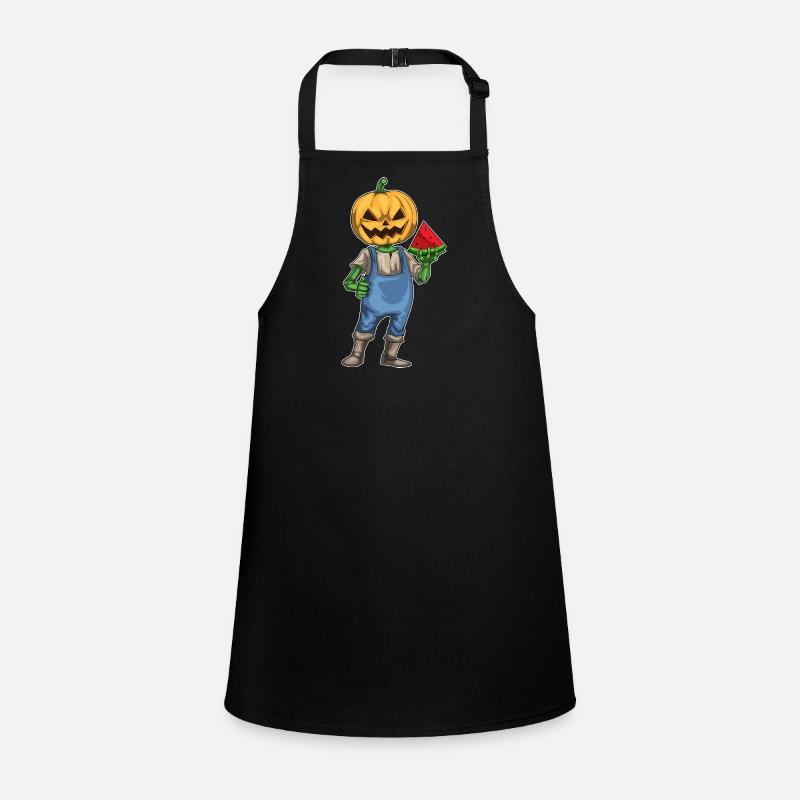 Jack O Lantern Halloween Pastèque Tablier Enfant