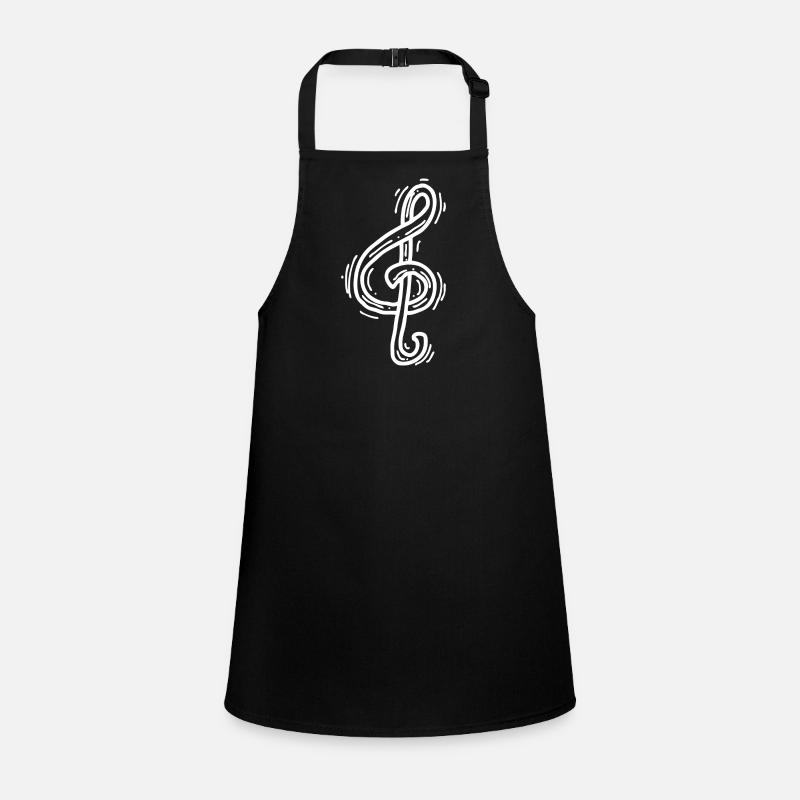 Joyful music note Children's Apron