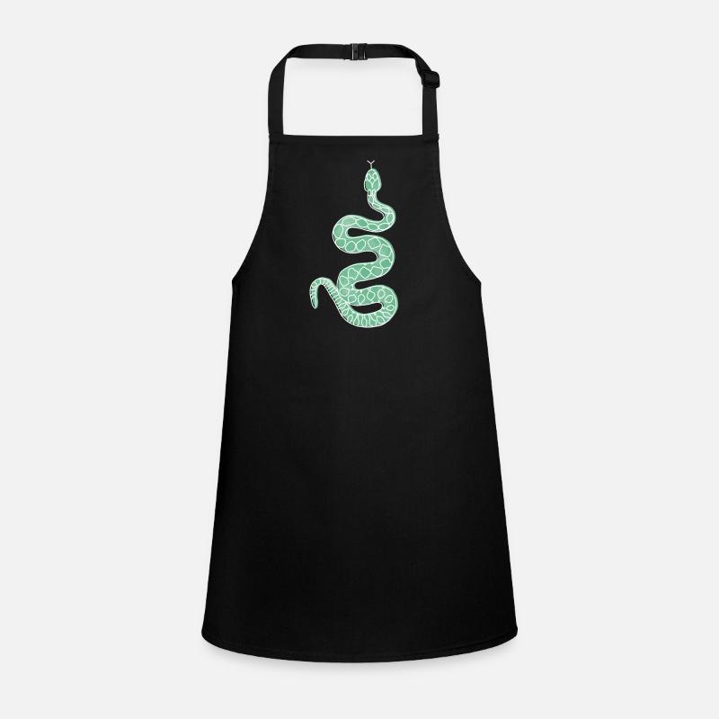 « Snake », design de ligne boho, série « Desert » Tablier Enfant
