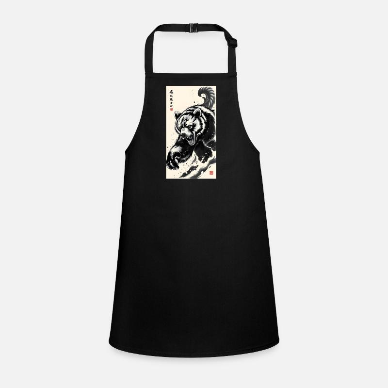 Bear Attack Schürze für Kinder