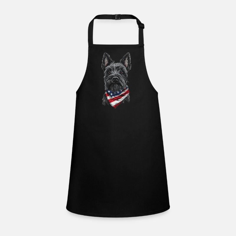 Scottish Terrier Schürze für Kinder