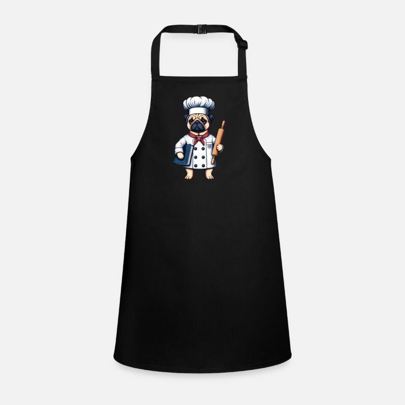 Chef-Chef Carlin dans la cuisine Tablier Enfant