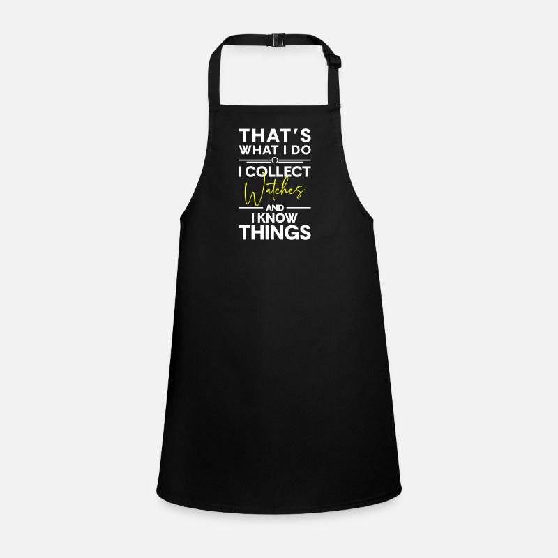 Watch Lovers Luxury Watch Children's Apron