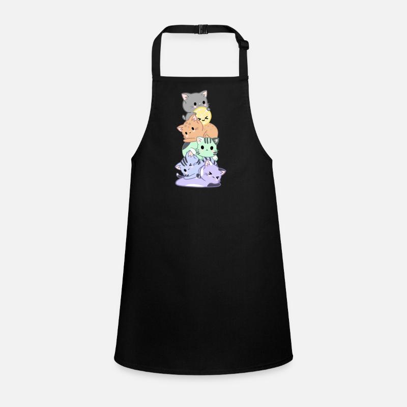 Rainbow Cat Bunch Tablier Enfant