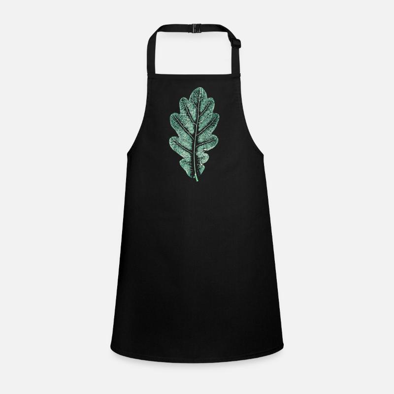 Oak Leaf - Light Natural Green - Leaf/ Oak/ Tree Children's Apron