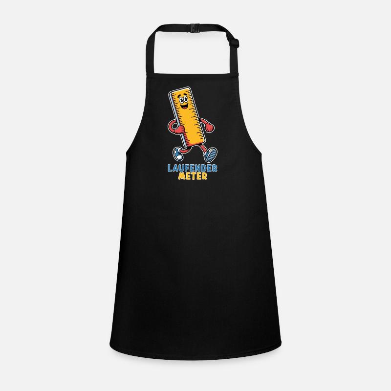 Running Meter Small Funny Dwarf Nickname Children's Apron