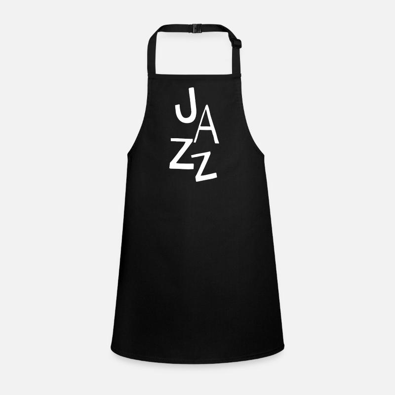 Jazz Typography design Children's Apron