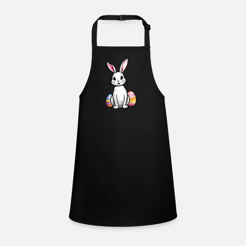 Lapin de Pâques Aquarelle de Pâques Tablier Enfant