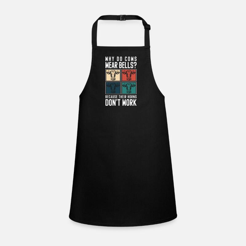 Cows Dairy Cow Farmer Children's Apron
