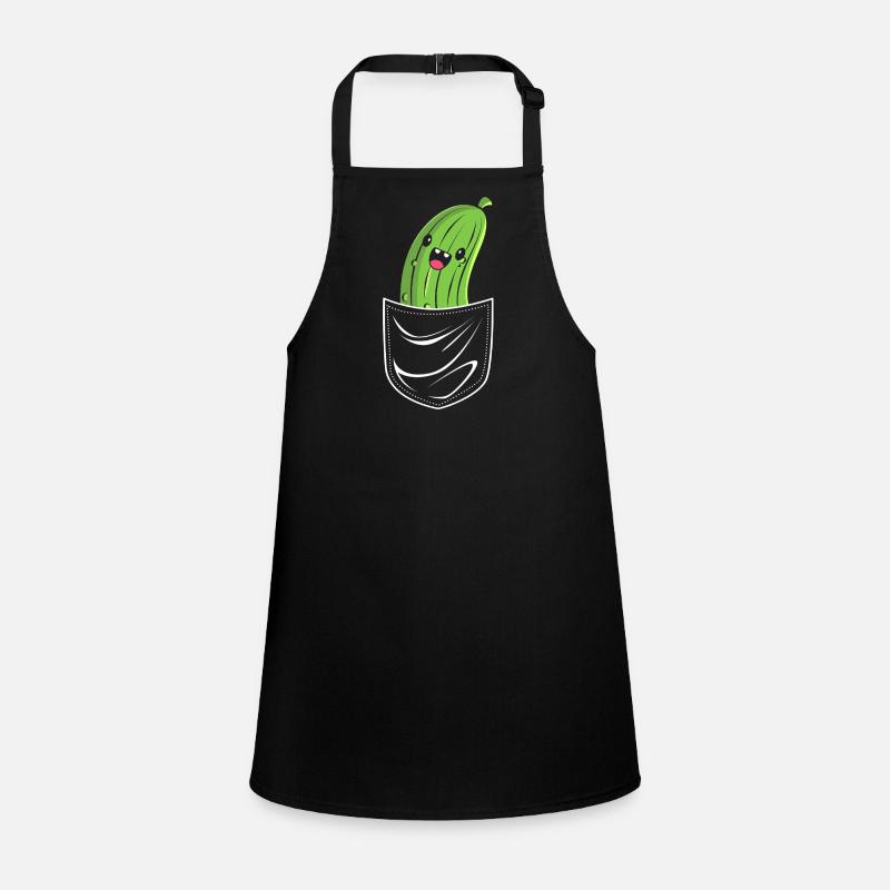 Cucumber Cucumber Pickle Children's Apron