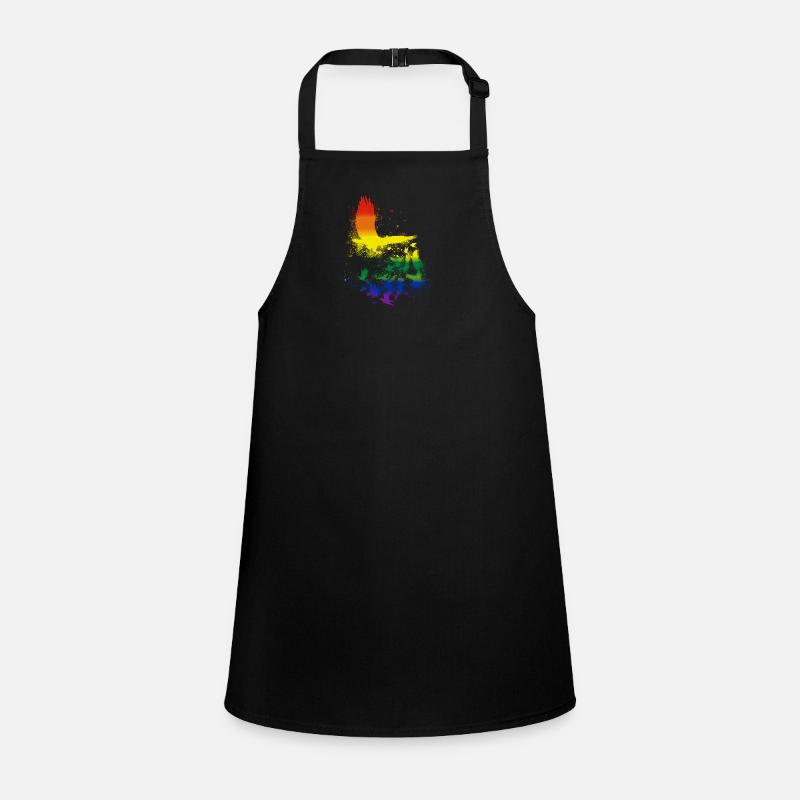 tauben,vögel,vogelschwarm,adler,graffiti,LGBT Schürze für Kinder