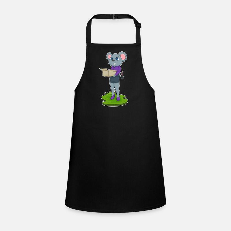 Mouse Secretary Box Children's Apron