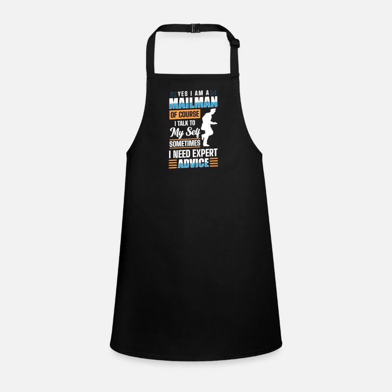 Postal profession Work parcel carrier Children's Apron