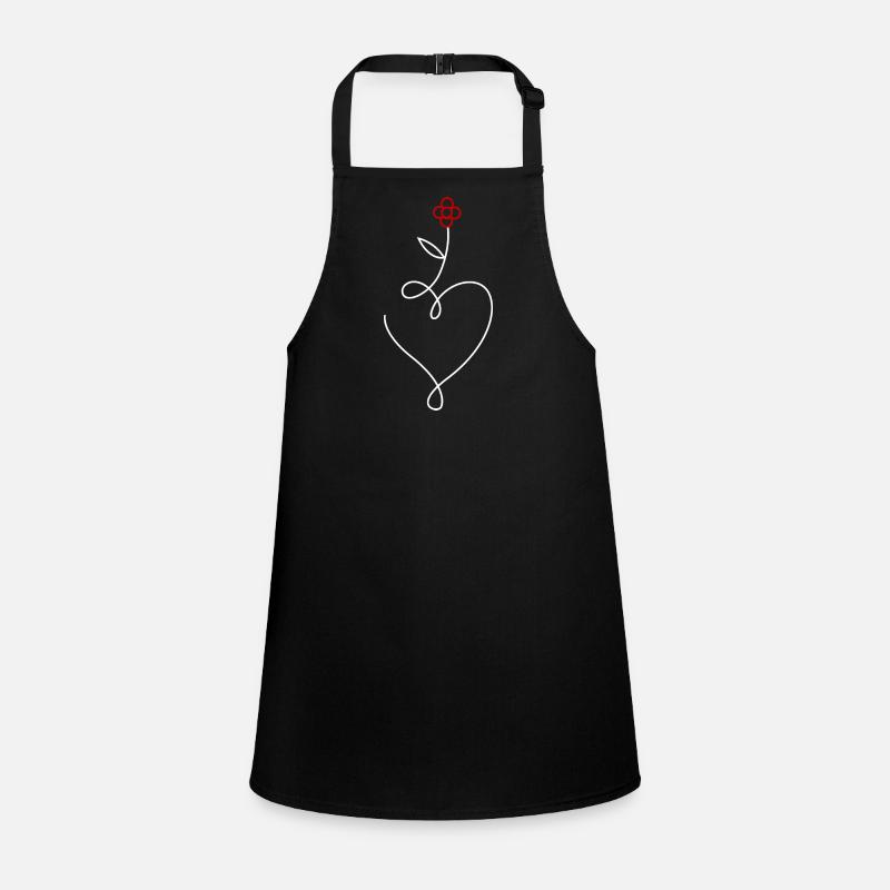 Flower Heart Children's Apron