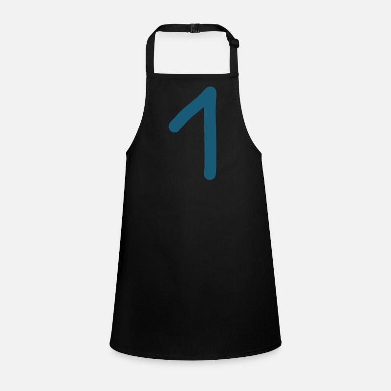 1 Number One Number Birthday Children's Apron