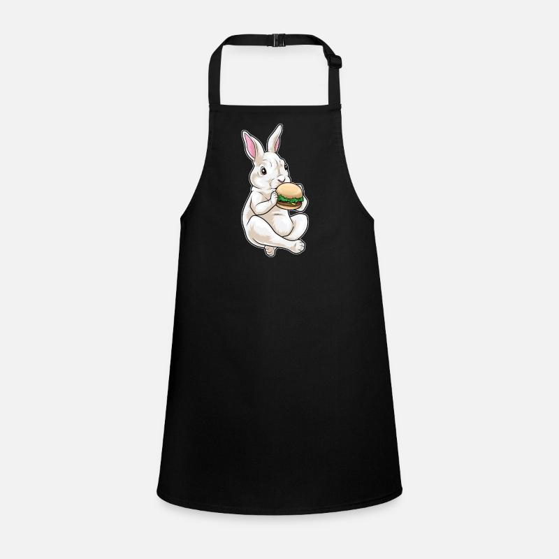 Bunny Cheeseburger Children's Apron