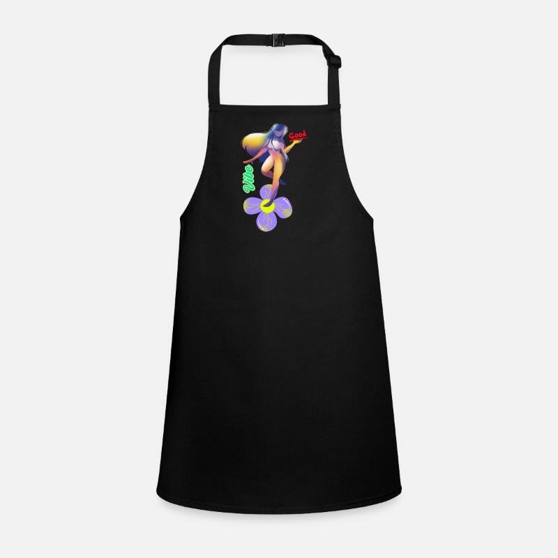 Vibe Good Flower Surf Art Children's Apron