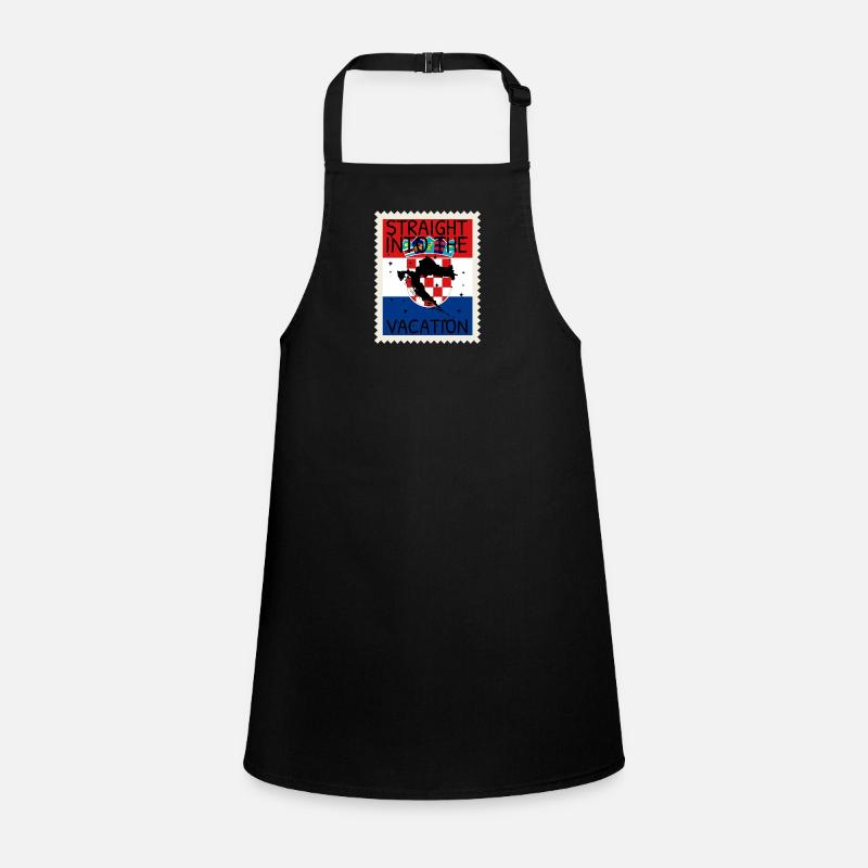 Croatia flag Adriatic Zagreb Croatian flag Children's Apron
