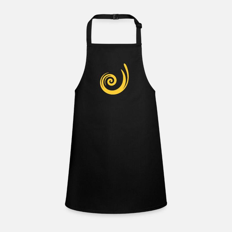 motif jaune idée cadeau jaune Tablier Enfant