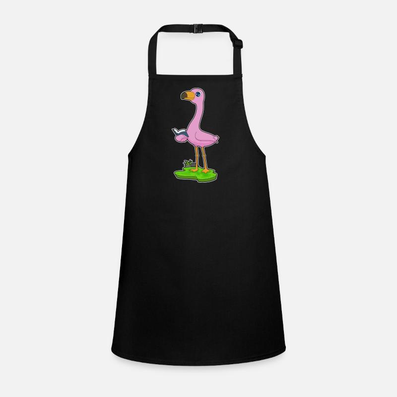 Flamingo Book Children's Apron