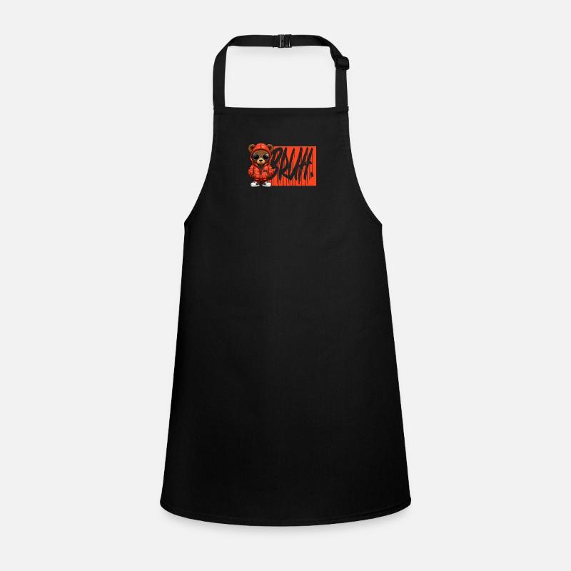 Bruh Meme Hip Hop Teddy Bear Brother Greeting Teens Children's Apron