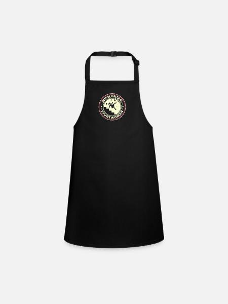 Cascadeuse involontaire - Tablier Enfant - noir - Devant