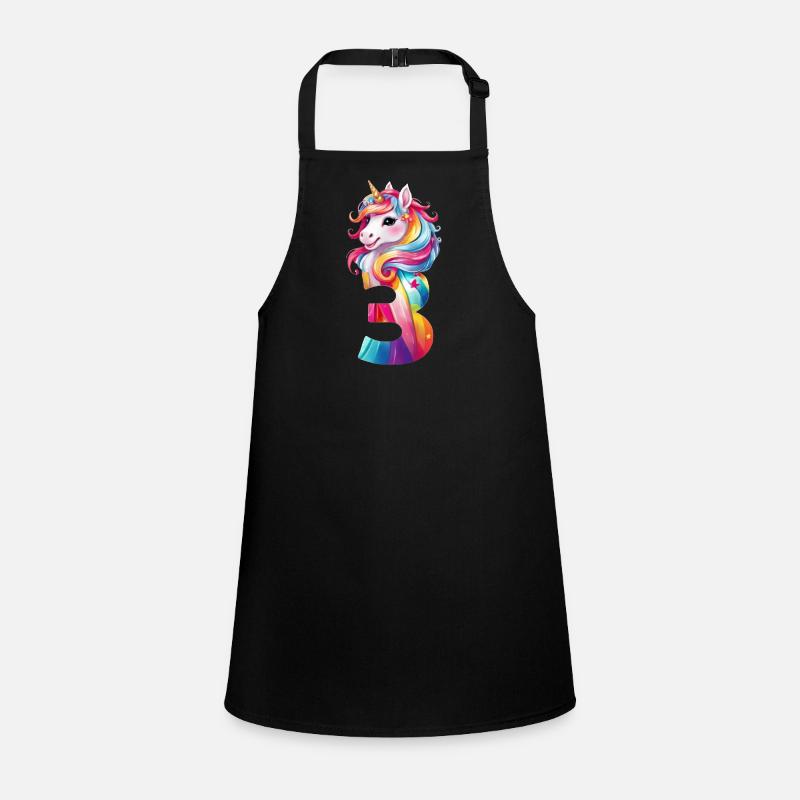 3ÈME ANNIVERSAIRE LICORNE Tablier Enfant