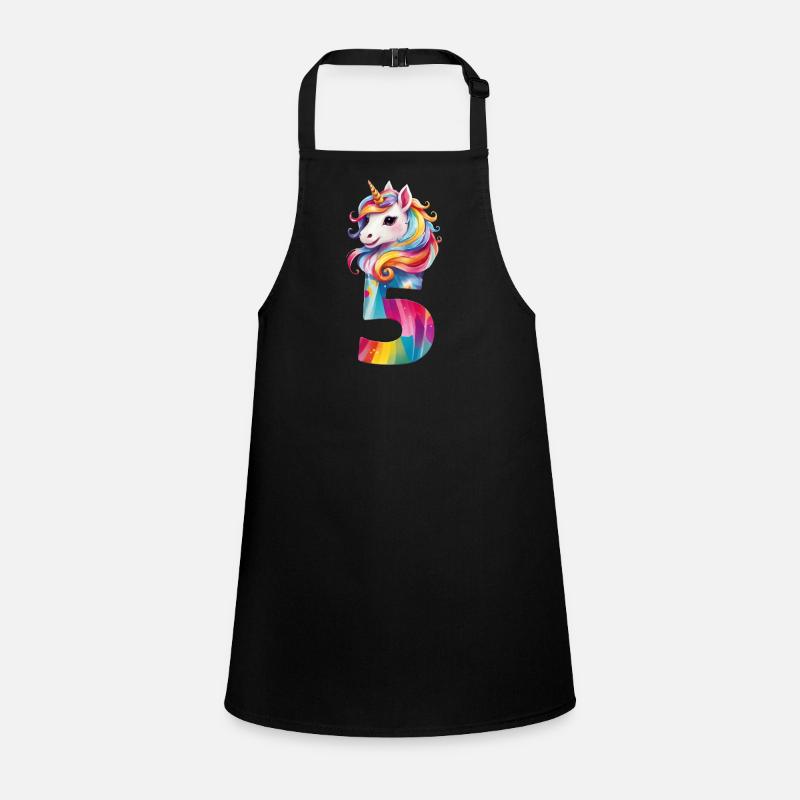 5E ANNIVERSAIRE LICORNE Tablier Enfant