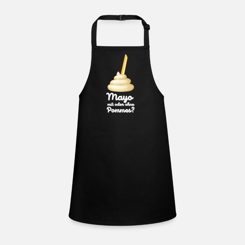 Mayo mit Pommes? Mayonnaise Love Schürze für Kinder