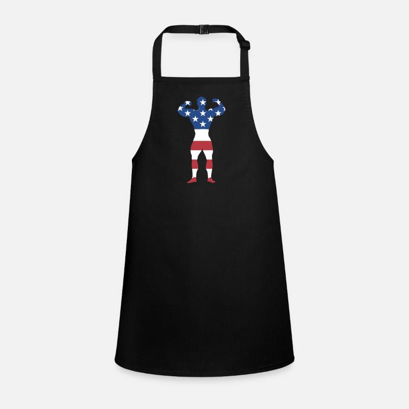 Sport Us Drapeau Musculation Tablier Enfant