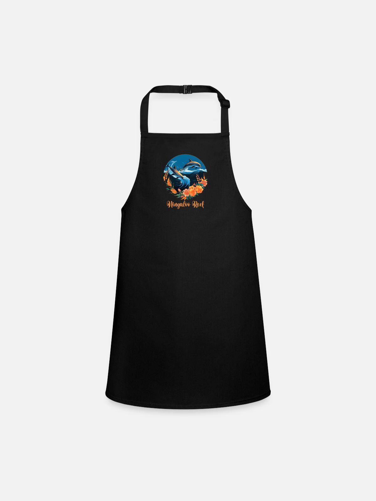 Ningaloo Reef - Children's Apron - black - Front