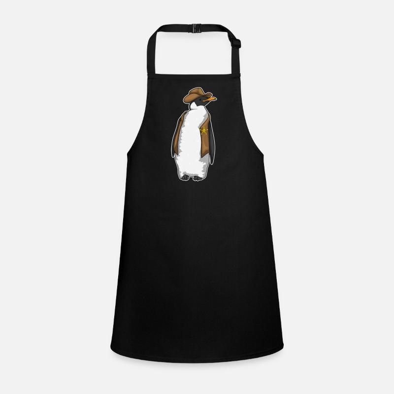 Penguin Sheriff Children's Apron
